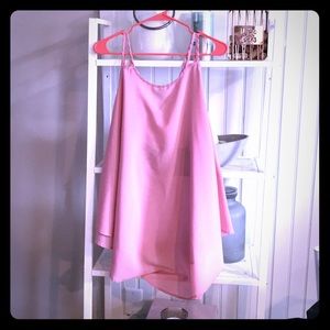 Pink tank - fits loose so xxl to xxxl